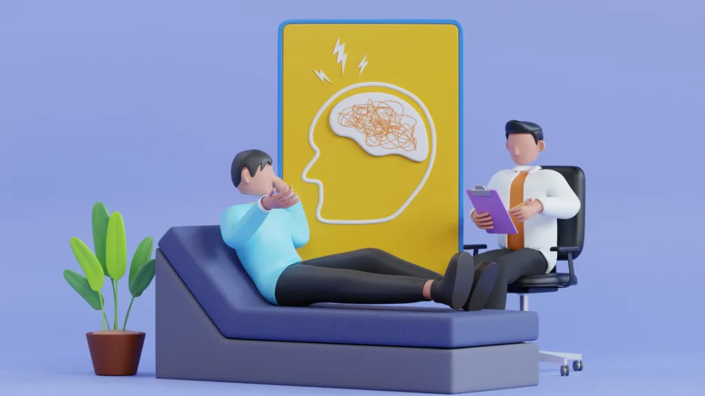 An illustration showing a person combatting with loneliness - scams